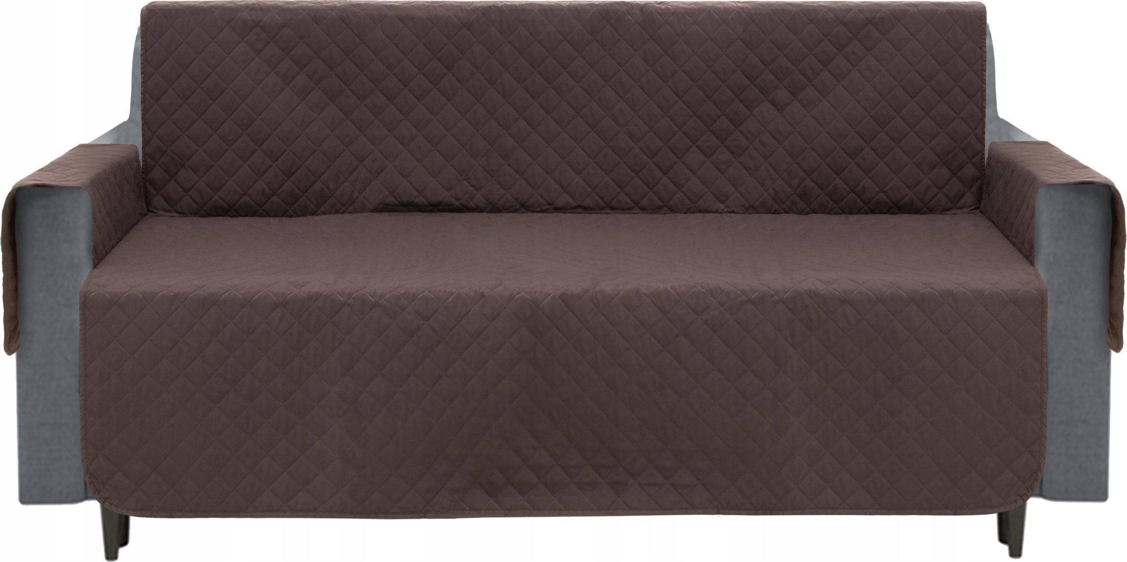 DOGGY 190 cm POKROWIEC PARIS NA KANAPĘ BRĄZOWY