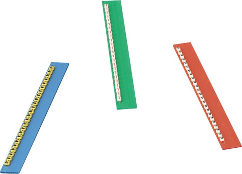 Grafoplast Wire Markers Pasek z 24 oznacz. V o szer. 23 mm 117MVVBW, GRAFOPLAST, GF-117MVVBW-00050.