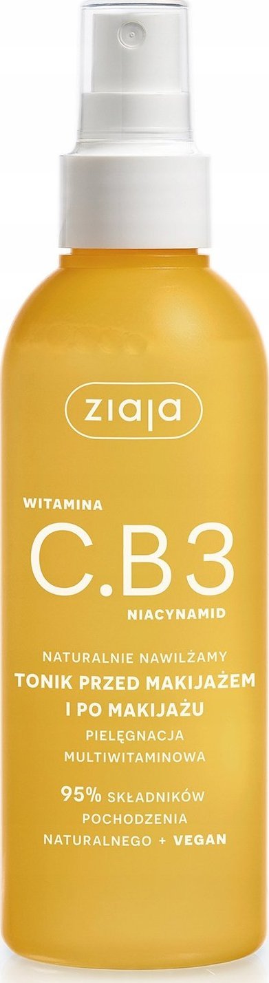 Ziaja Ziaja Tonik przed i po makijażu multiwitaminowy C.B3