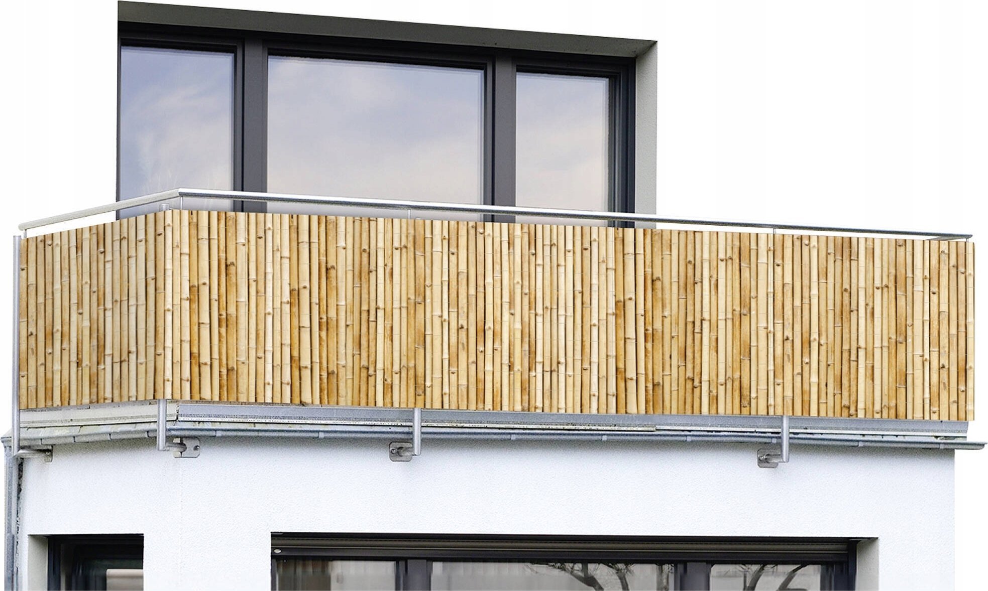 Maximex Osłona balkonowa z wzorem bambusa, 5 m x 85 cm