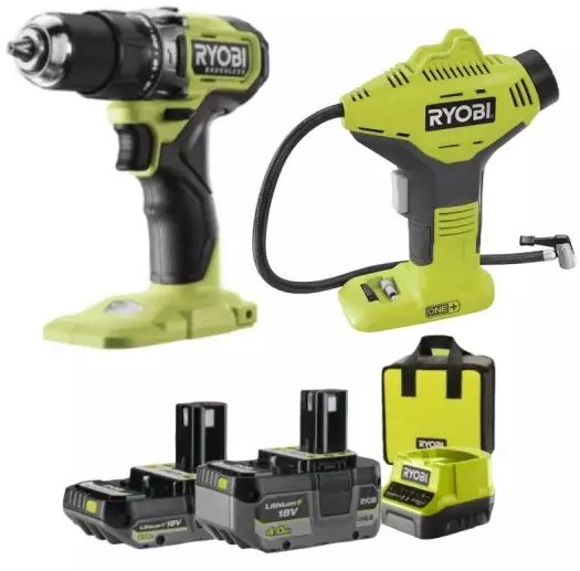 ZESTAW ELEKTRONARZĘDZI RPD18BL1-242SPI 1*4.0AH 1*2.0AH ONE+
