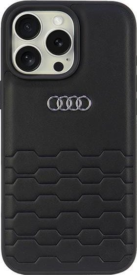Audi Audi Synthetic Leather iPhone 16 Pro Max 6.9" czarny/black hardcase AU-TPUPCIP16PM-GT/D2-BK
