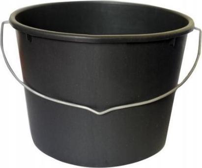PSB Wiadro budowlane gospodarcze plastikowe 12l czarne