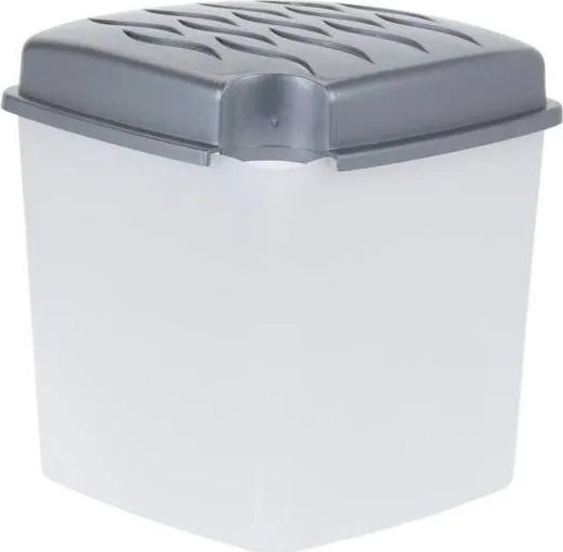 Excellent Houseware Pochłaniacz wilgoci + wkład 350 g, biały z szarym wieczkiem