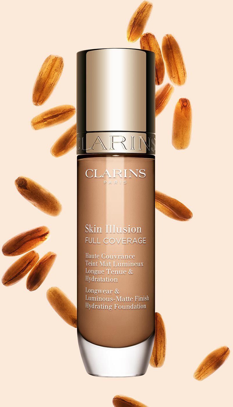 CLARINS SKIN ILLUSION FULL COVERAGE HYDRATING FOUNDATION 110N 30ML