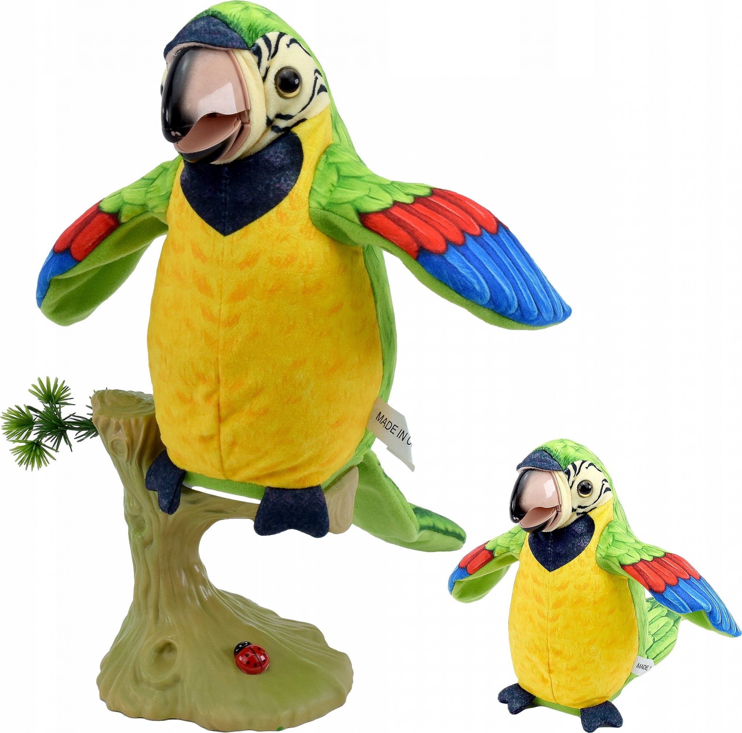 Skleplolki PAPUGA POWTARZA SŁOWA ZABAWKA INTERAKTYWNA
