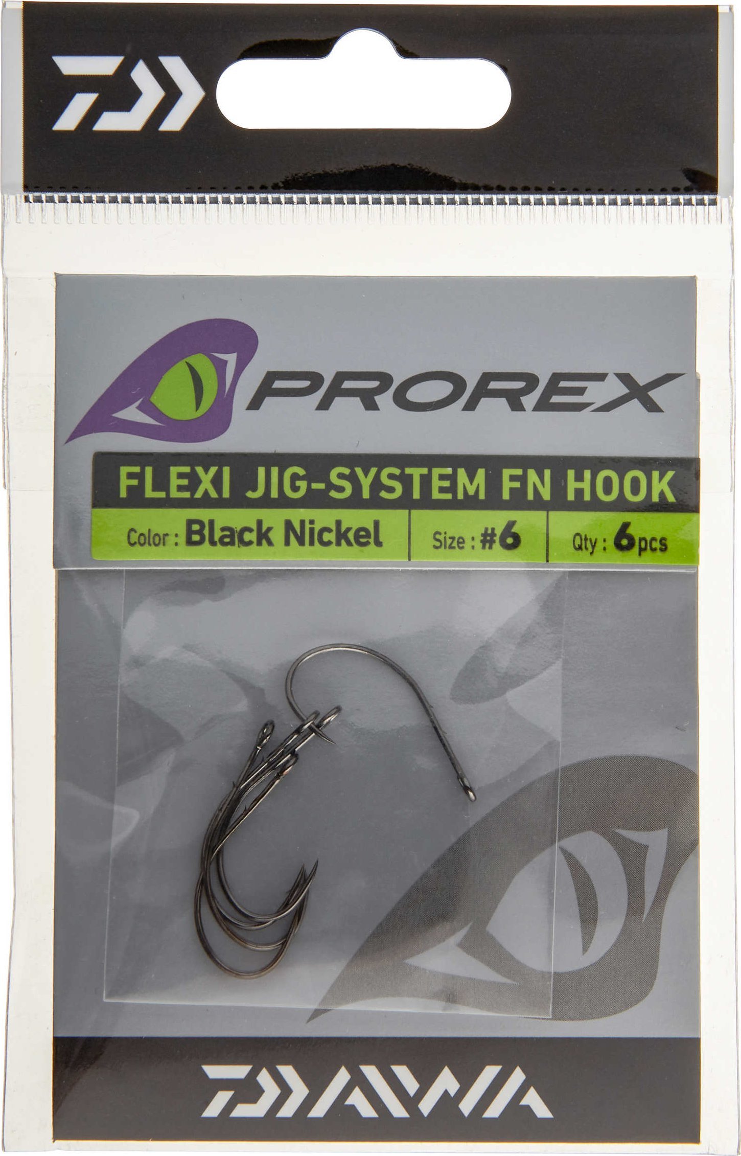 Daiwa 15412-004 - HACZYKI PROREX FLEX JIG SYSTEM 4/6szt uniwersalny
