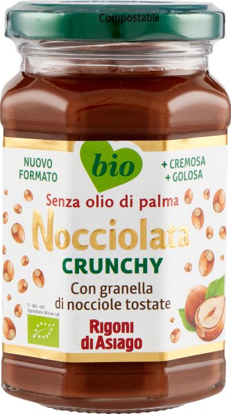 Rigoni di Asiago Krem z orzechów laskowych Nocciolata BIO* 250g - Rigoni Di Asiago