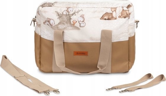 Sensillo TORBA DO WÓZKA EKOSKÓRA ZAGAJNIK BRĄZOWY