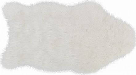 OTTO GOLZE Dywanik MIA 55x80cm, kształt, kolor: biały.