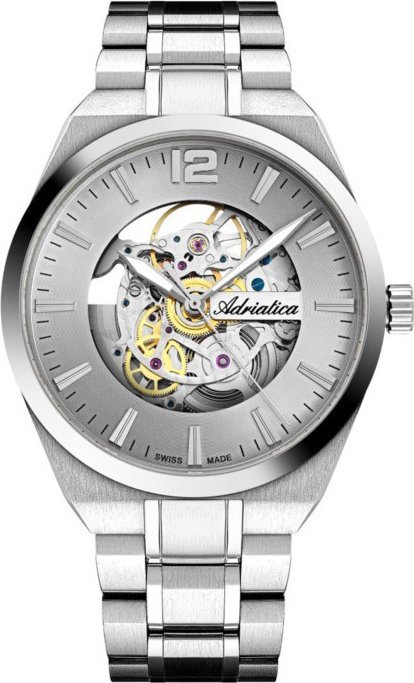 Zegarek męski Adriatica A8343.5157SA srebrny
