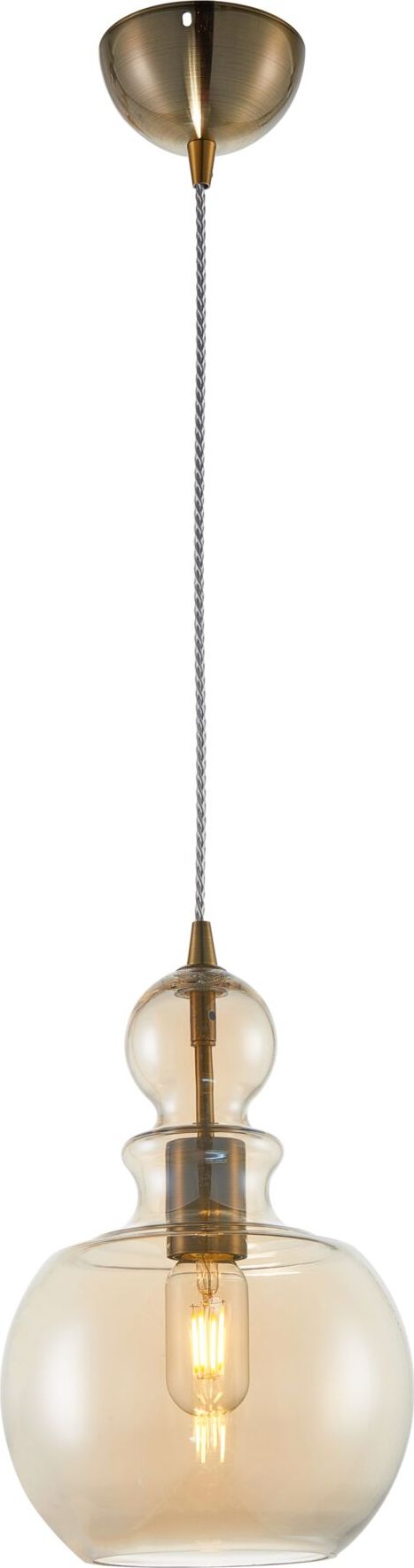 Lampa wisząca Maytoni Tone retro brązowy (P003PL-01BZ)