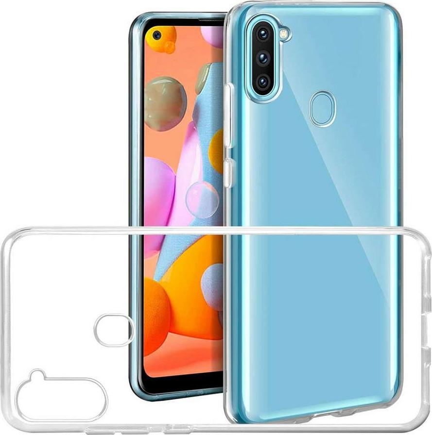 4kom.pl Etui obudowa case do Samsung Galaxy M11/ A11 silikonowe przezroczyste