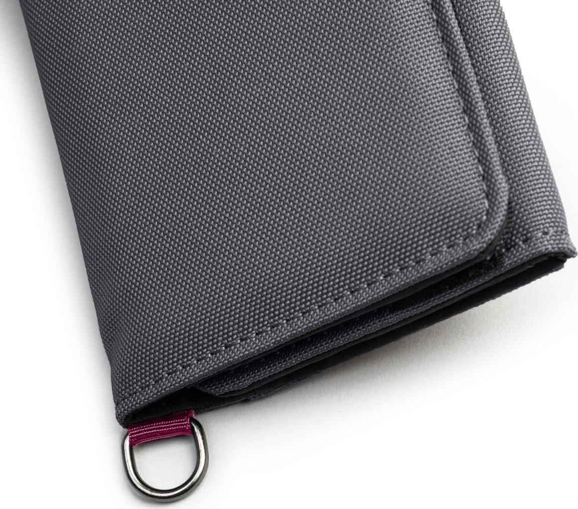 Pacsafe RFIDsafe trifold wallet Slate