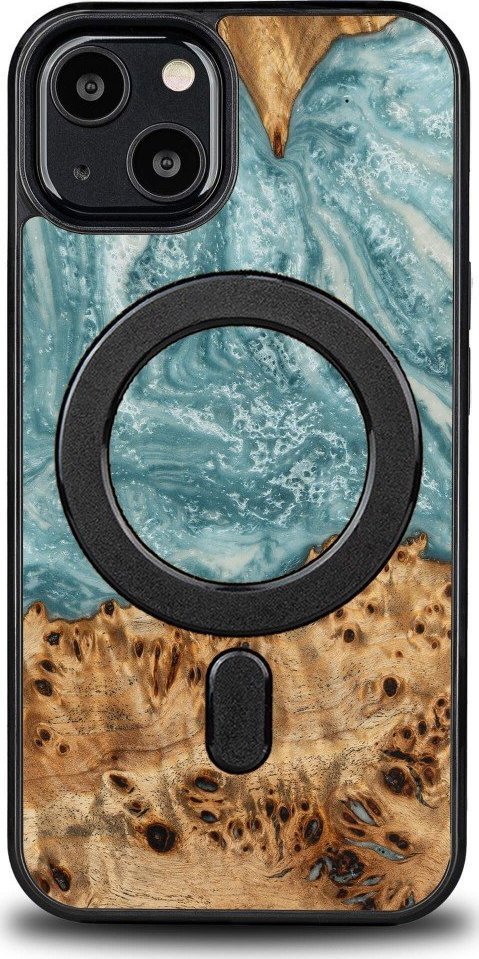 BeWood Etui Bewood Unique na iPhone 13 - Planets - Uran z MagSafe