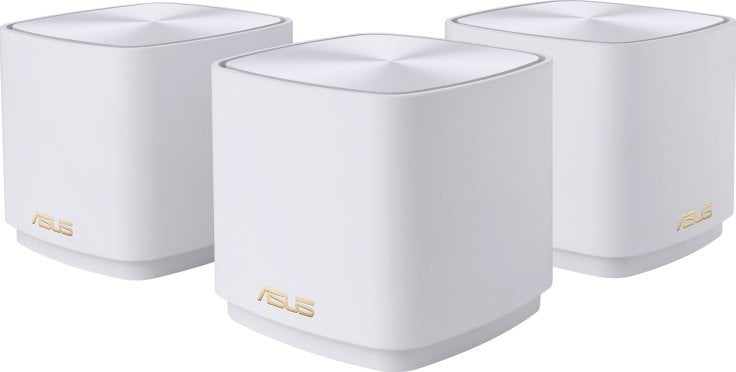 Router Asus ZenWiFi AX Mini XD4 Plus 3-pak white (90IG07M0-MO3C40)