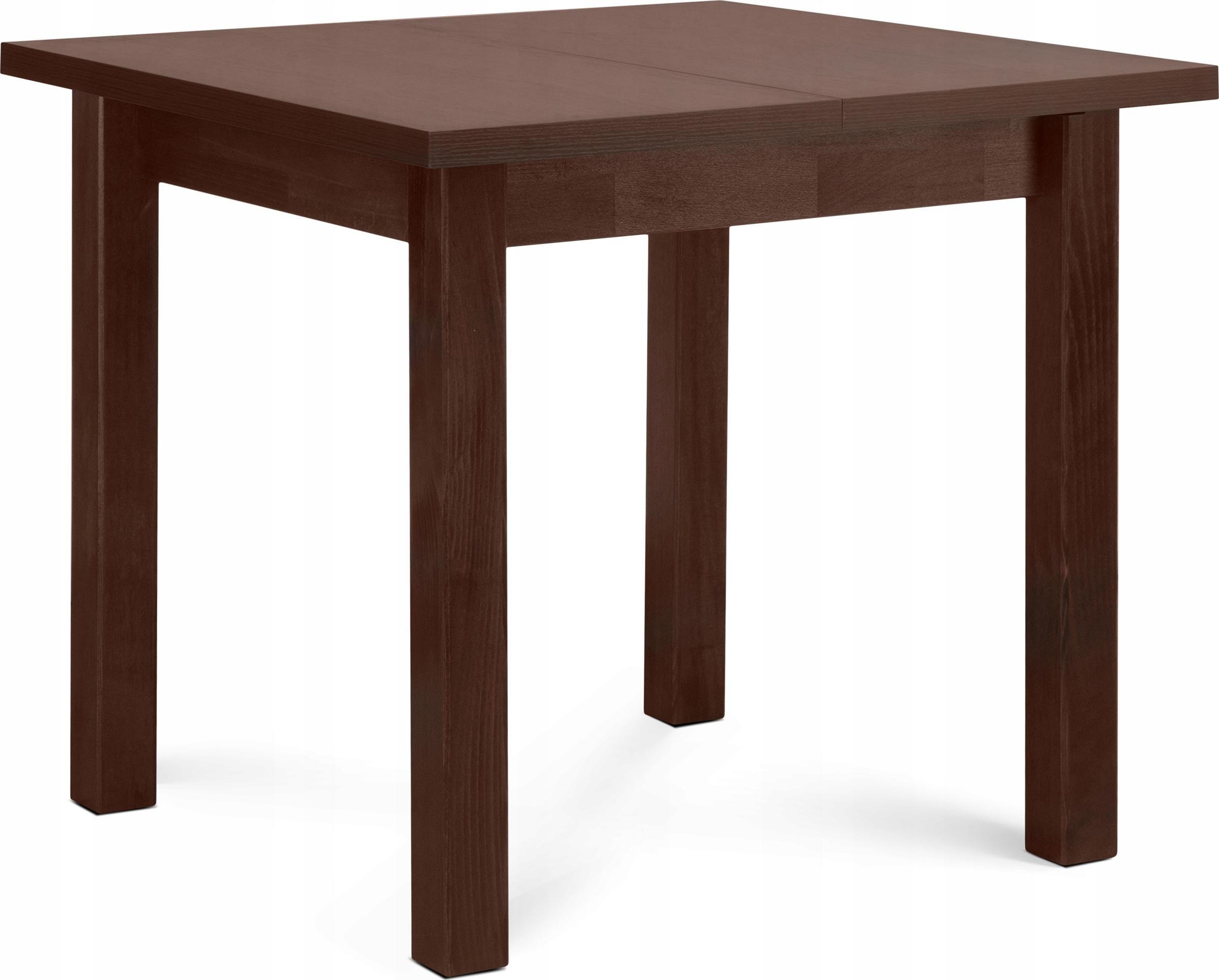 Stół Drewniany ROZKŁADANY 80-110 Orzech Jadalnia