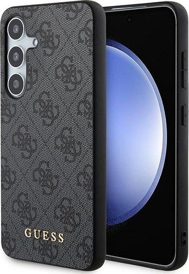 Guess GUOHCSA55G4GFGR A55 A556 czarny/black hardcase 4G Metal Gold Logo