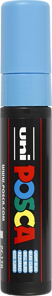 Marker Posca jasno niebieski 15 mm