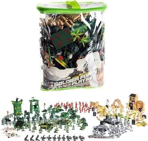 Figurka Kruzzel Baza wojskowa 300 elementów