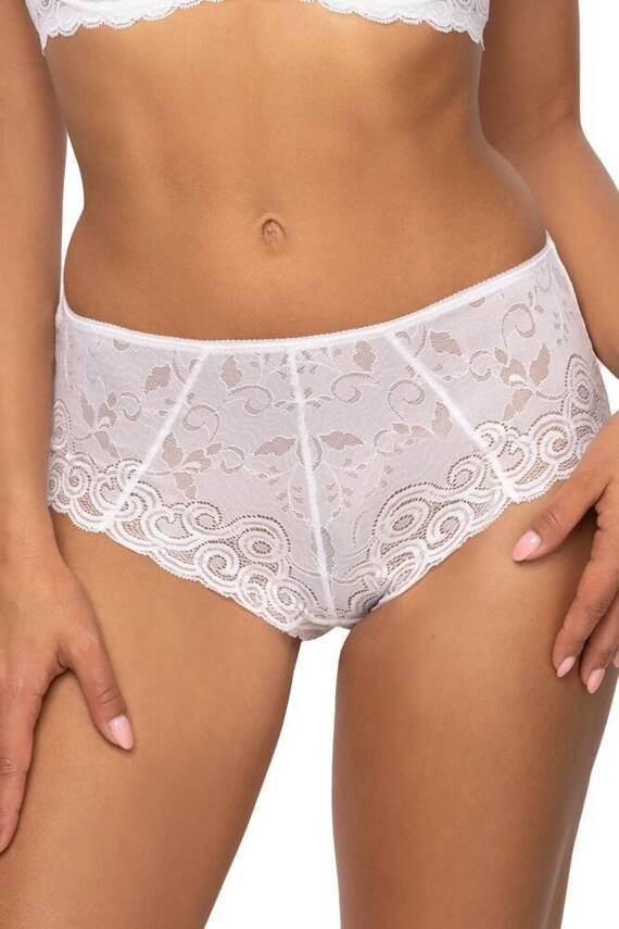 xxxx_Mat (MAT Lingerie) Figi F-3824/52 Natalie majtki damskie białe M