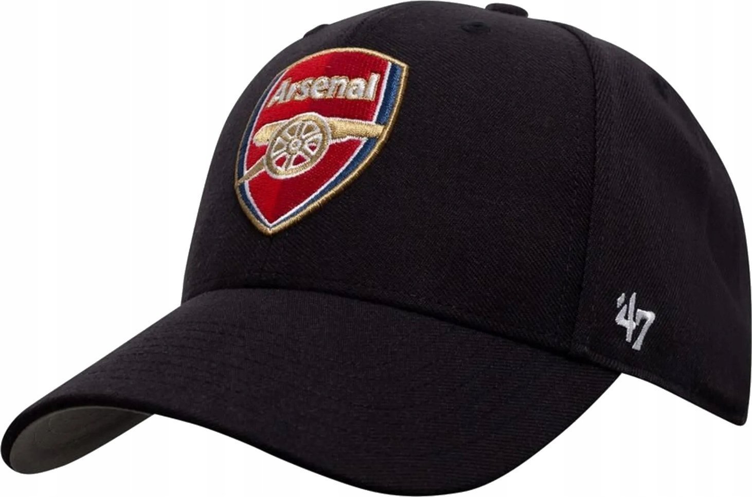 47brand 47 Brand Arsenal FC MVP Cap EPL-MVP30WBV-BK Czarne One size