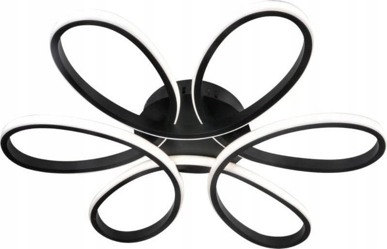 Lampa sufitowa Masterled Galaxis Virgo LED 77W lampa sufitowa (z pilotem) czarna