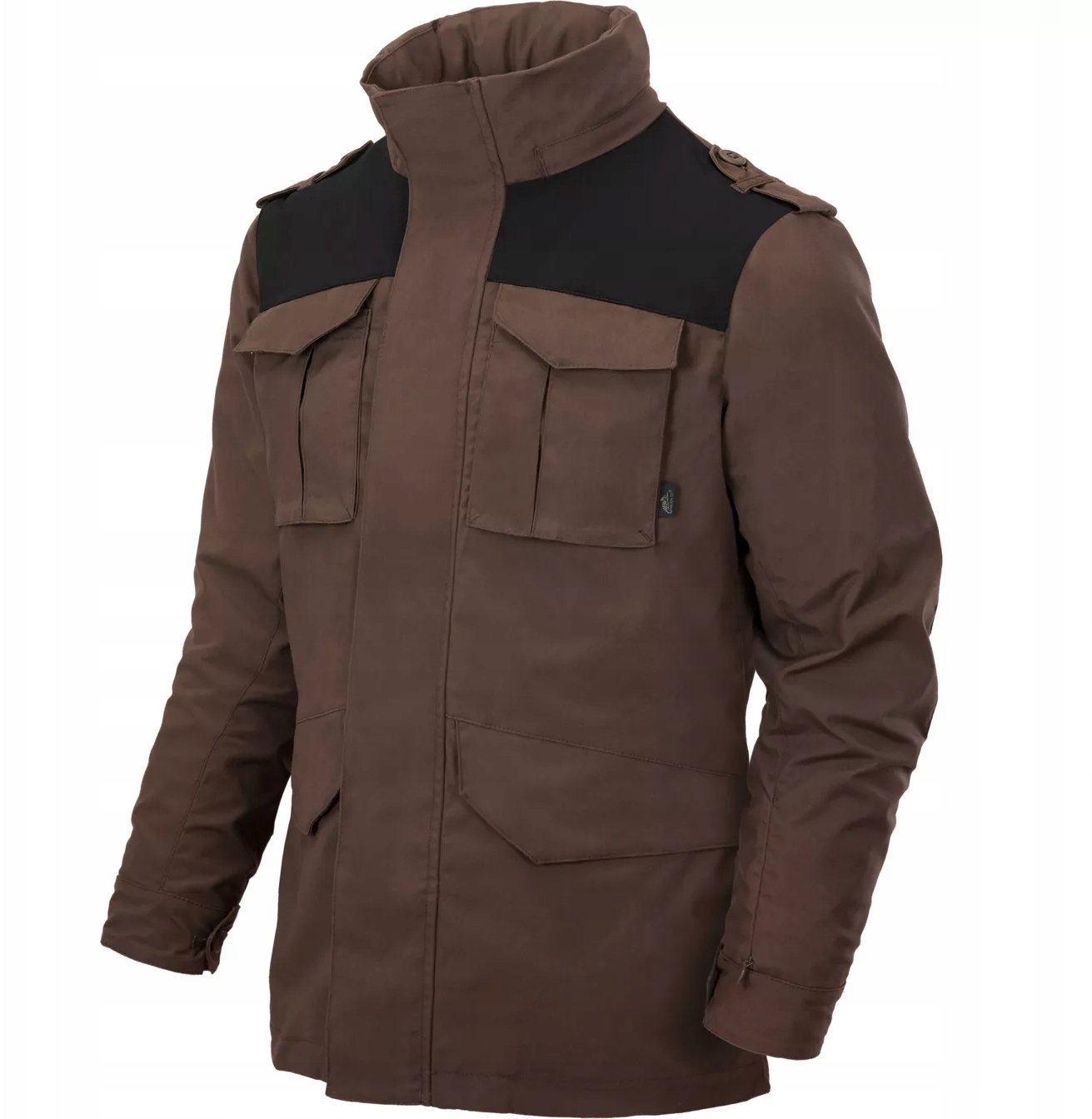 Covert M-65 Jacket - Earth Brown / Black A - XXL/Regular