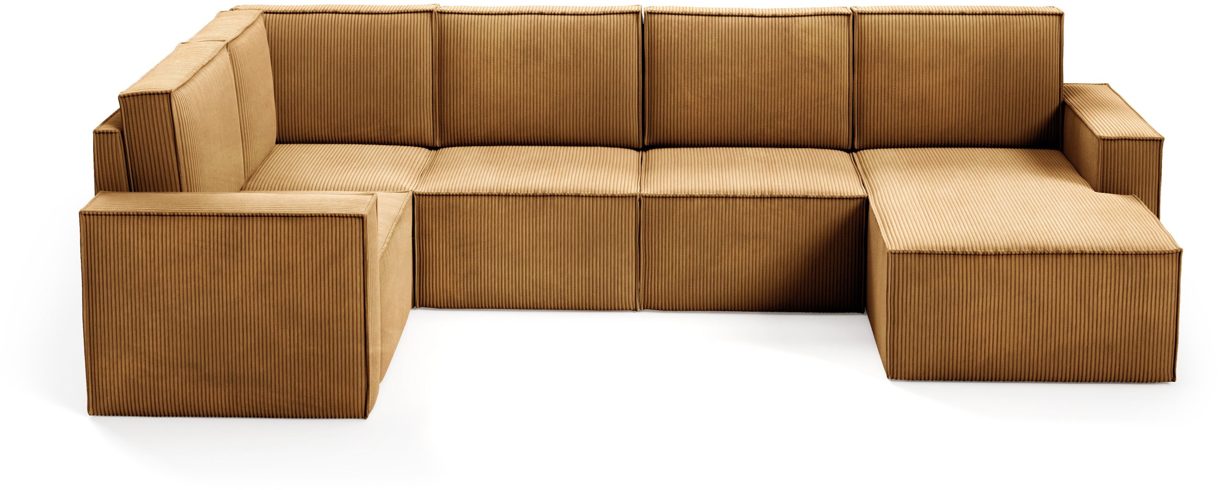 DUŻY Narożnik U2 Modułowy PORTO Kanapa sztruks Sofa poso 001