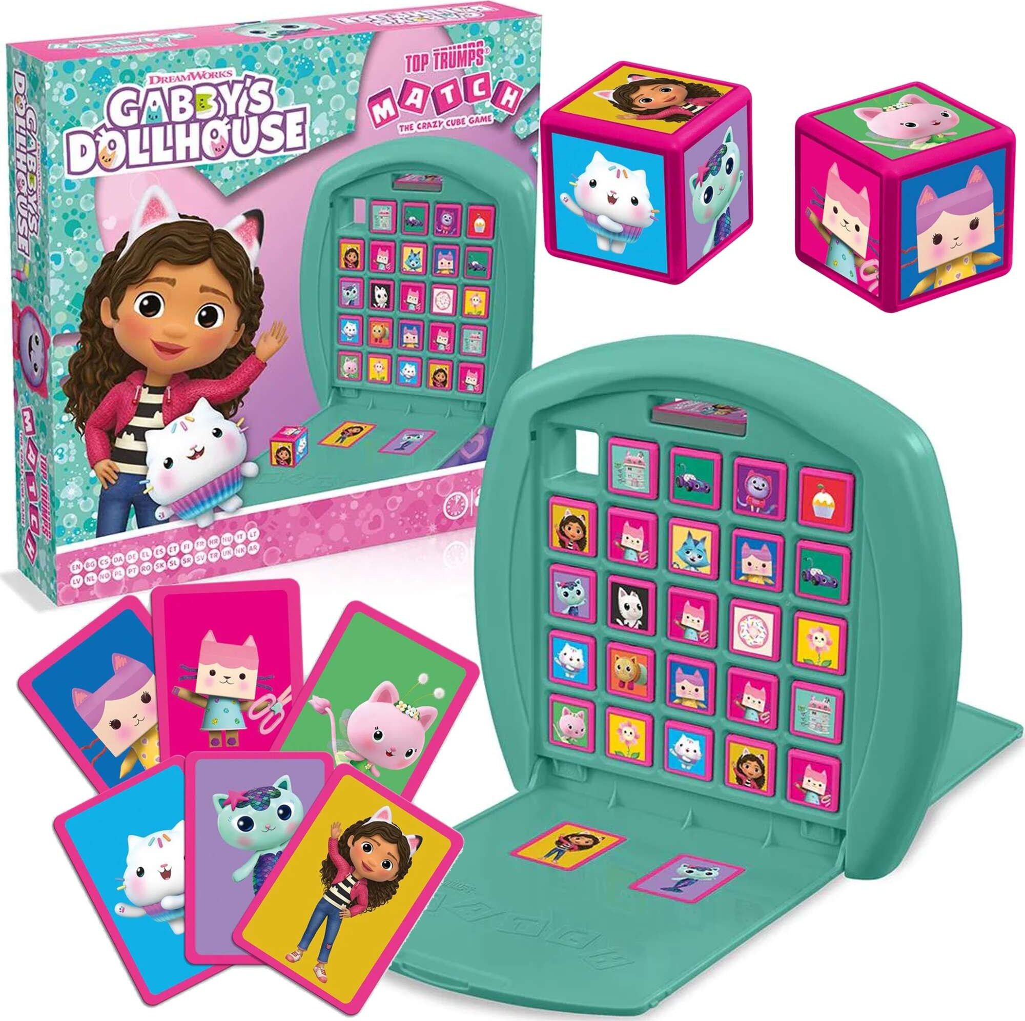 Winning Moves MATCH TopTrumps Koci Domek Gabi WM04252 54010