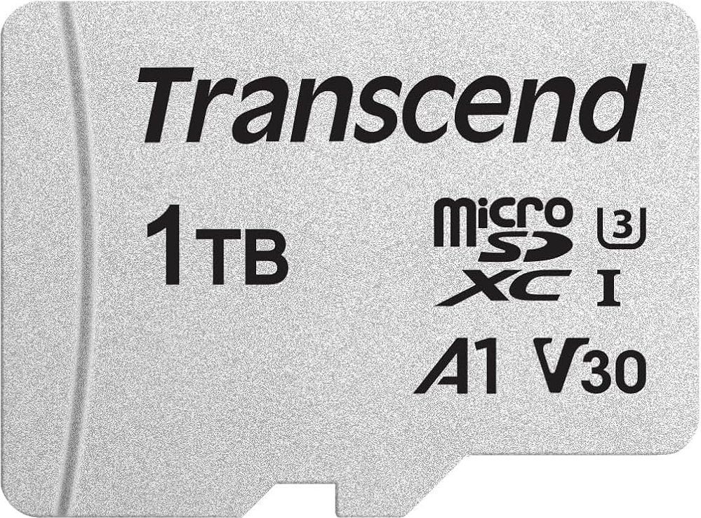 Karta Transcend 300S MicroSDXC 1 TB Class 10 UHS-I/U3 A2 V30 (TS1TUSD300S-A)