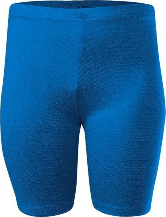 RENNWEAR Legginsy krótkie sportowe damskie męskie dziecięce bawełniane chabrowy 140 cm