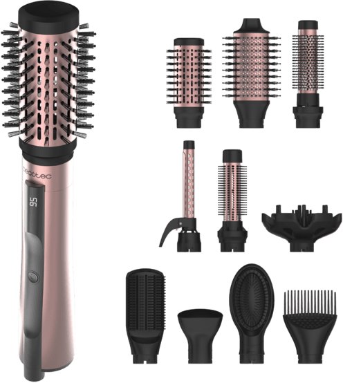 Elektryczna szczotka do włosów, suszarka Cecotec CeramicCare 10in1 AirBrush