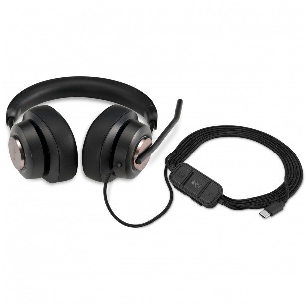 Kensington H2000 Wired Headset USB-C, Black