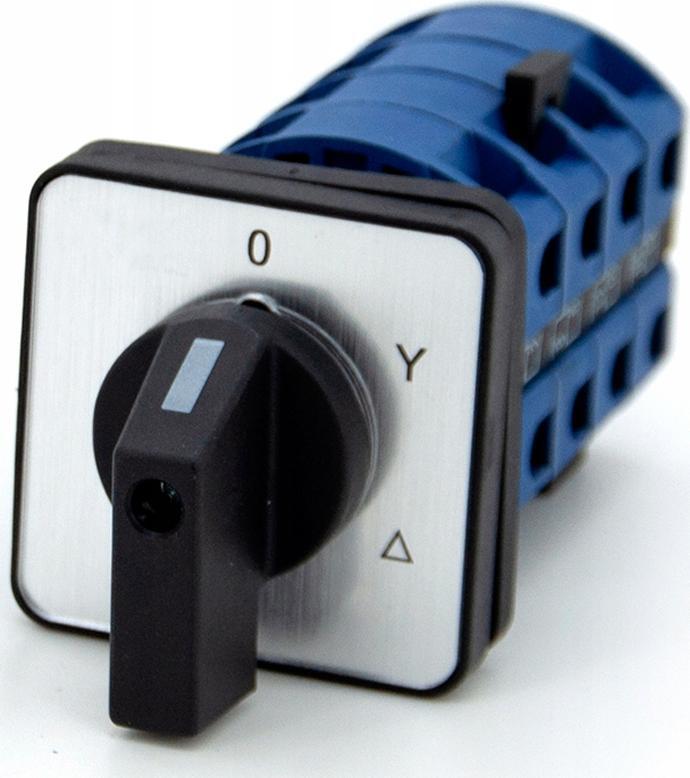 ELS Elektrotechnika ŁĄCZNIK KRZYWKOWY TABLICOWY GWIAZDA TRÓJKĄT 25A LW25 0-Y-D 3P T