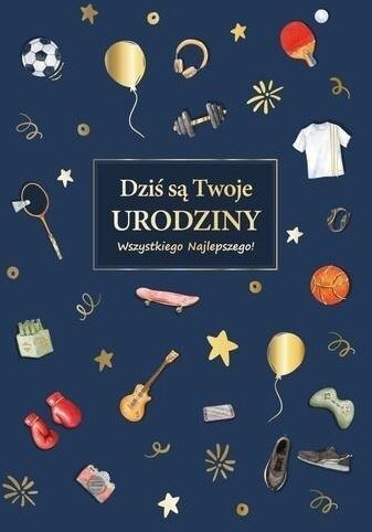 Karnet Urodziny dla niego