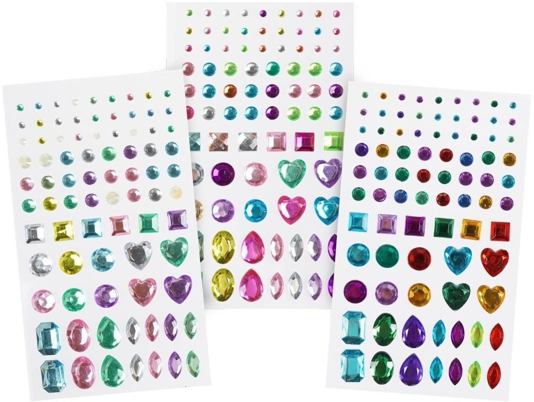 Kryształki samoprzylepne MIX