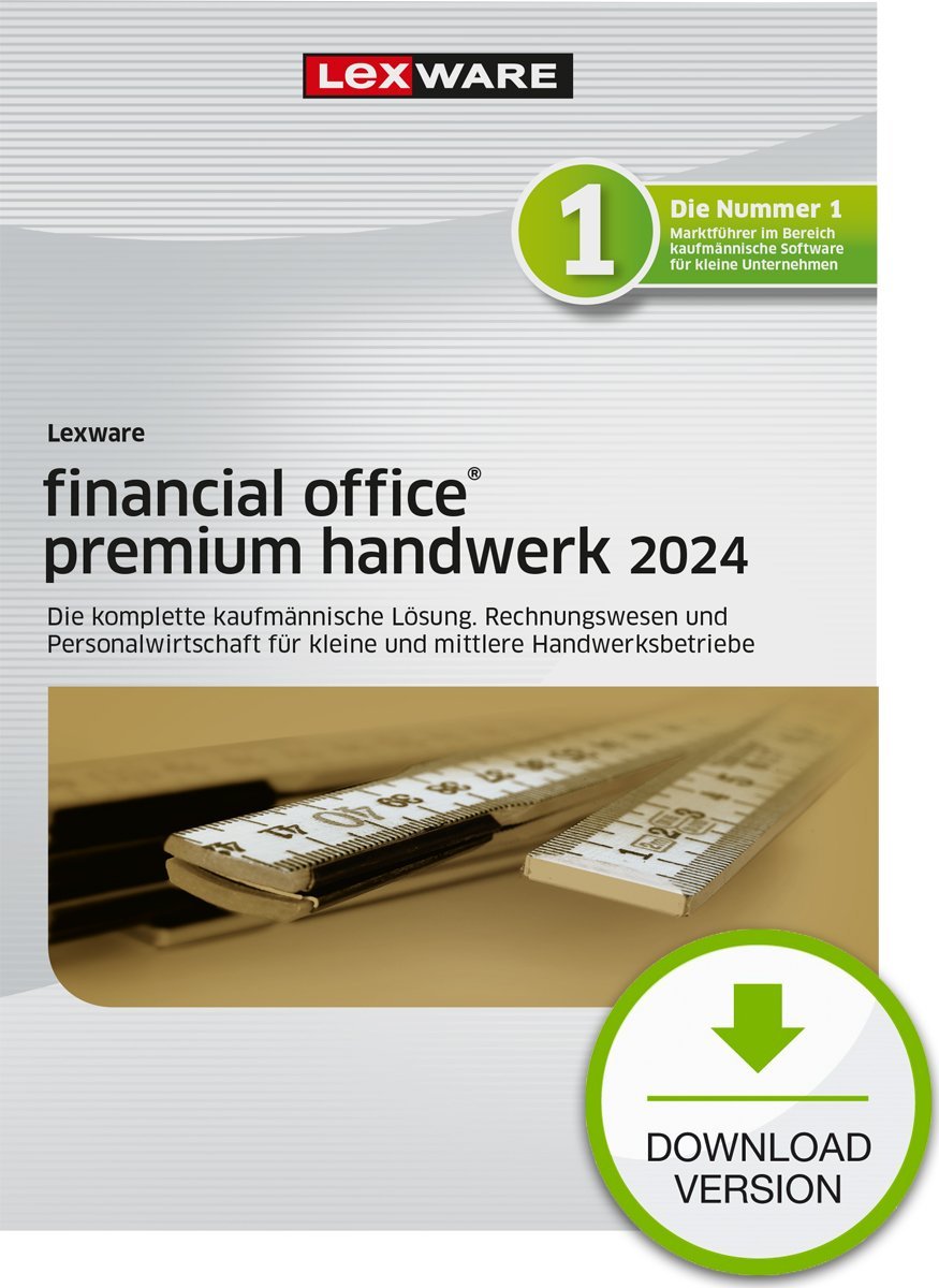 Program Lexware LEXWARE ESD financial office premium handwerk 2024 ABO Version