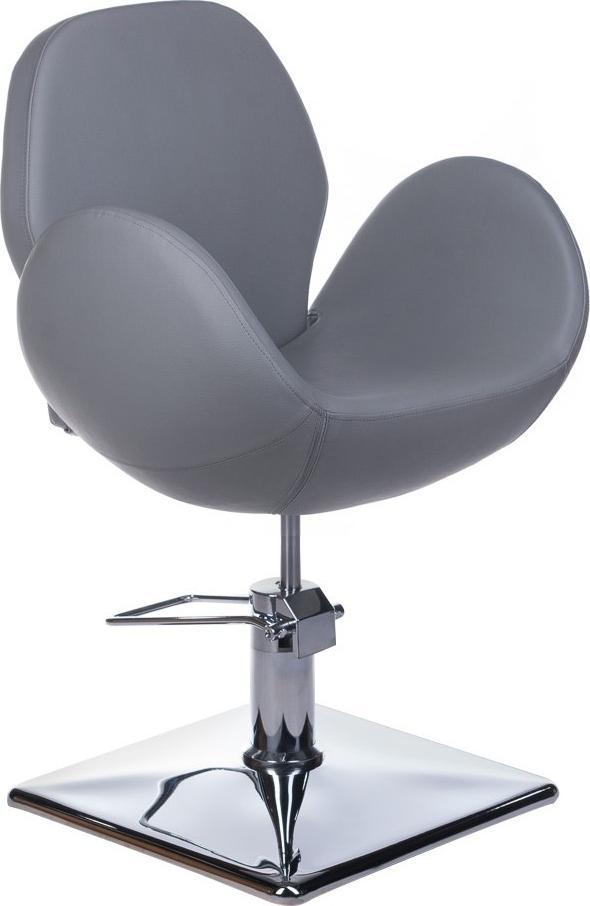 BEAUTY SYSTEM Fotel fryzjerski ALTO BH-6952 jasno szary