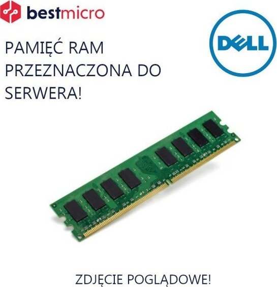 Dell DELL Pamięć RAM, DDR4 32GB 2400MHz, PC4-19200T-L, ECC - 370-ADGK - DO SERWERA - Refabrykowana