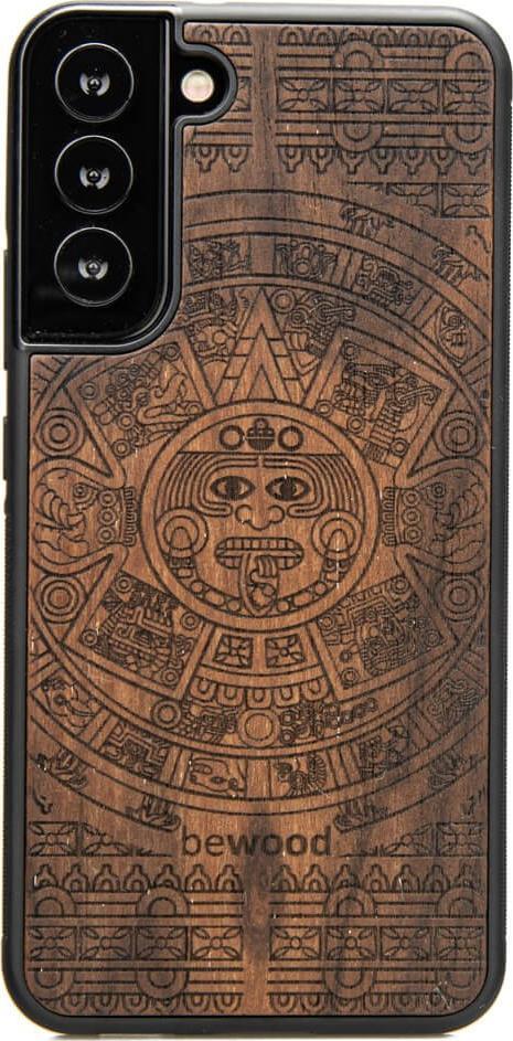 BeWood Drewniane Etui Samsung Galaxy S22 Plus KALENDARZ AZTECKI ZIRICOTE