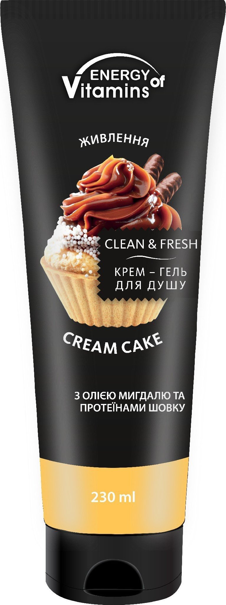 ENERGY OF VITAMINS ENERGY OF VITAMINS Żel pod prysznic Cream Cake 230ml