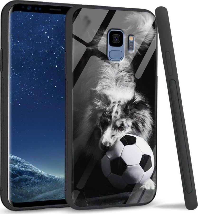 Super Fashion Etui na telefon Samsung Galaxy S9 Plus Premium Case Dog with ball