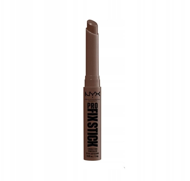 Nyx, Pro Fix Stick Correcting, Vegan, Correct, Conceal, Brighten, Pencil Concealer, 17, Deep Walnut, 1.6 g For Women