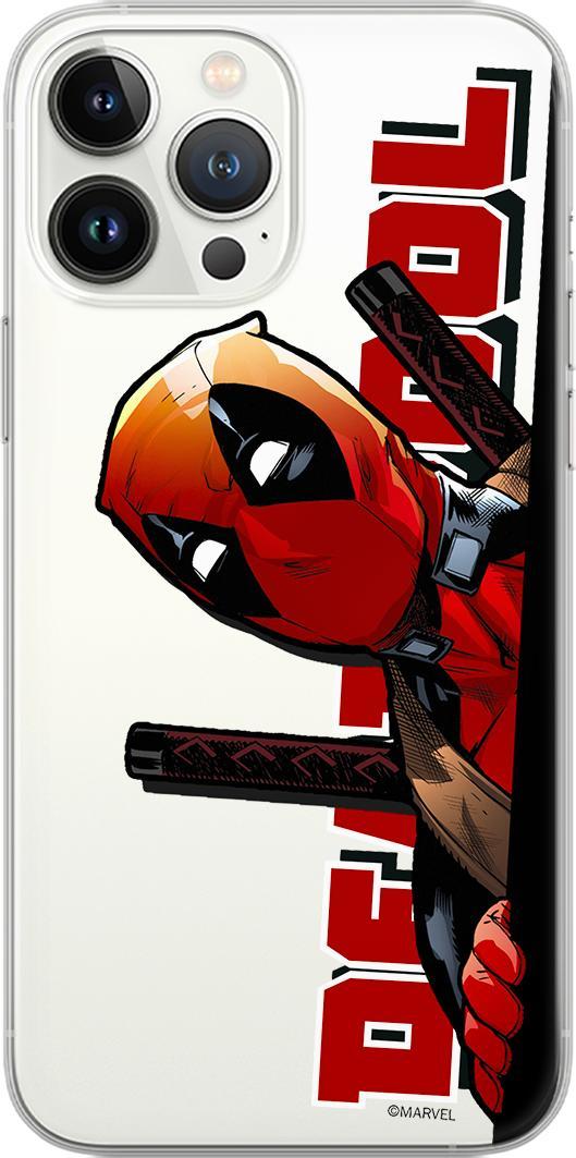 Babaco Etui Deadpool 002 Marvel Nadruk częściowy Przeźroczysty Producent: Samsung, Model: S21