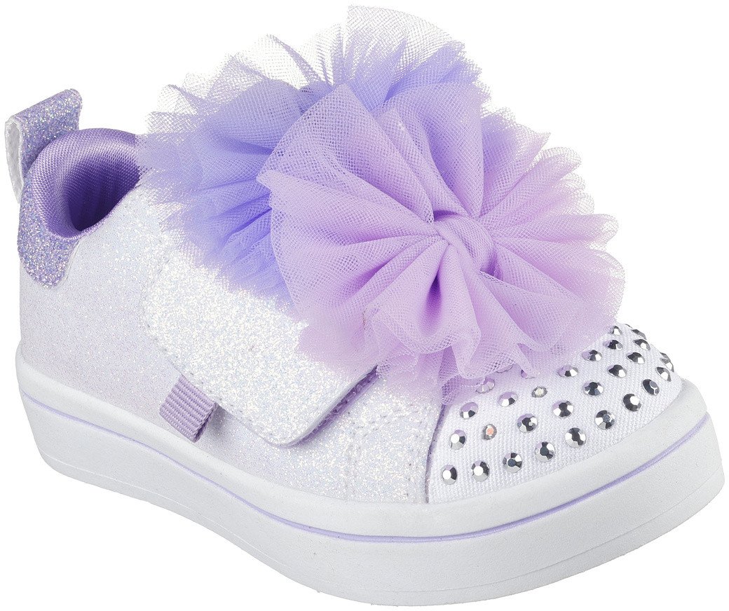 Skechers buty dziecięce Twinkle Toes - TWI-LITES 2.0 TUTU CUTE 314389N WLV white 23