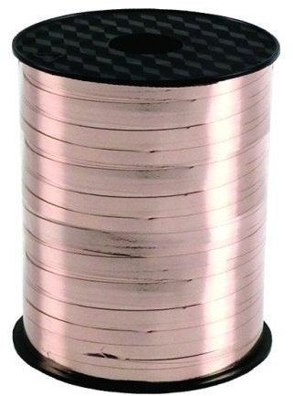 Wstążka do balonów różowe złoto 230mx5mm