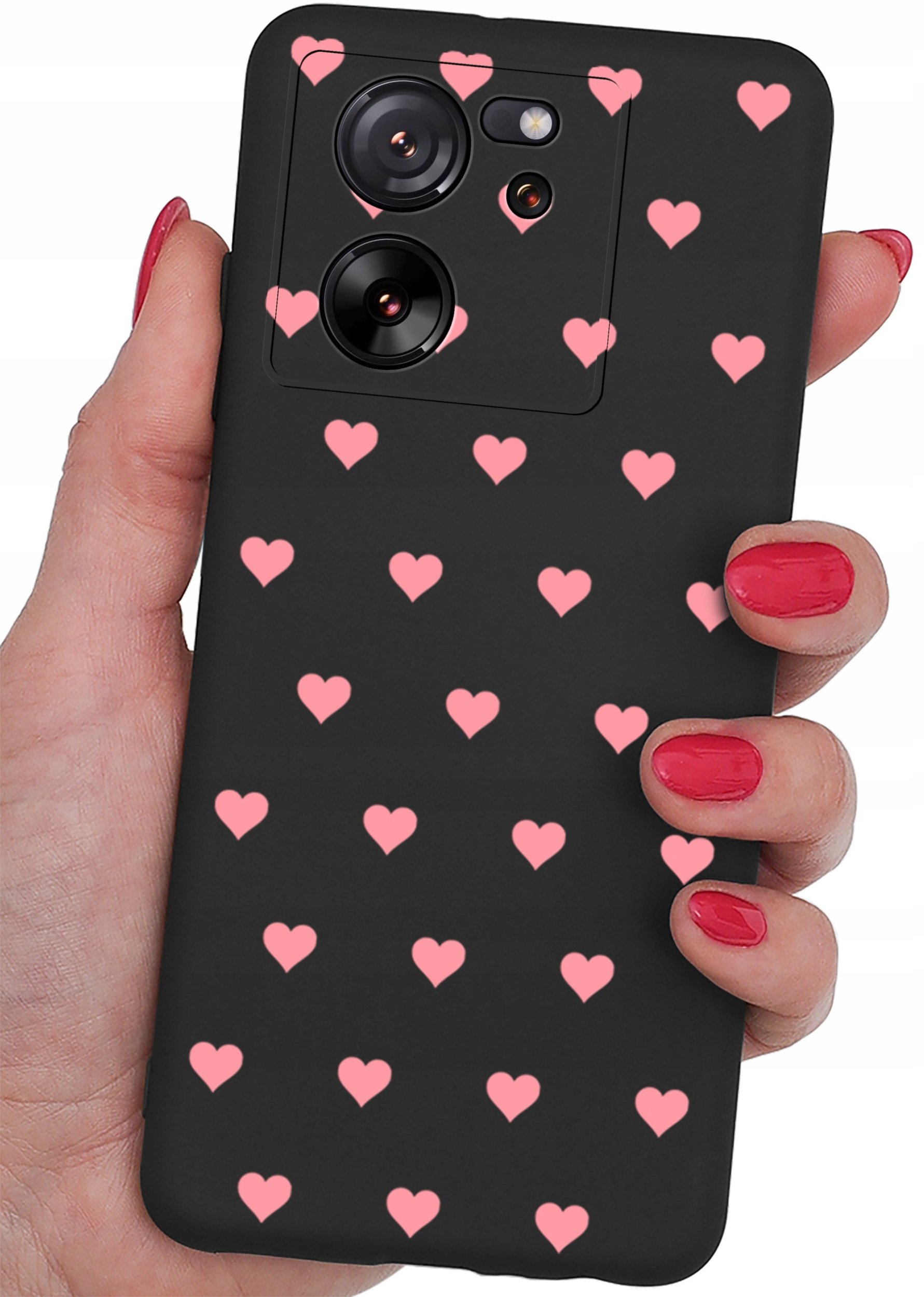 Etui do Xiaomi 13T | 13T Pro CASE WZORY MATT PLECKI + SZKŁO OCHRONNE 9H