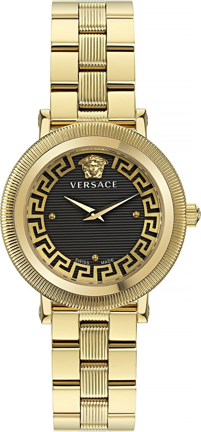 Zegarek Versace Zegarek damski Versace VE7F00623 złoty
