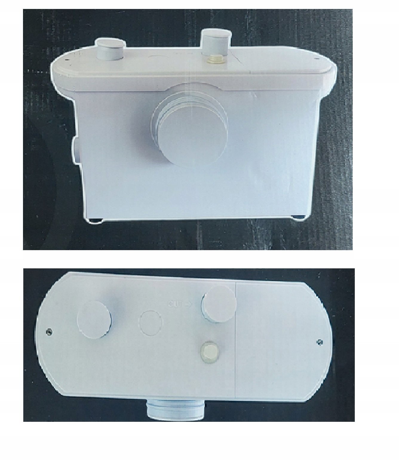 MAC_600 / MALECPOMPY / POMPA TOALETOWA 600W / AUTOMATYCZNA PRZEPOMPOWNIA ŚCIEKÓW Z ROZDRABNIACZEM (MOŻLIWOŚĆ PODŁĄCZENIA WC ORAZ 2 DODATKOWYCH URZĄDZE